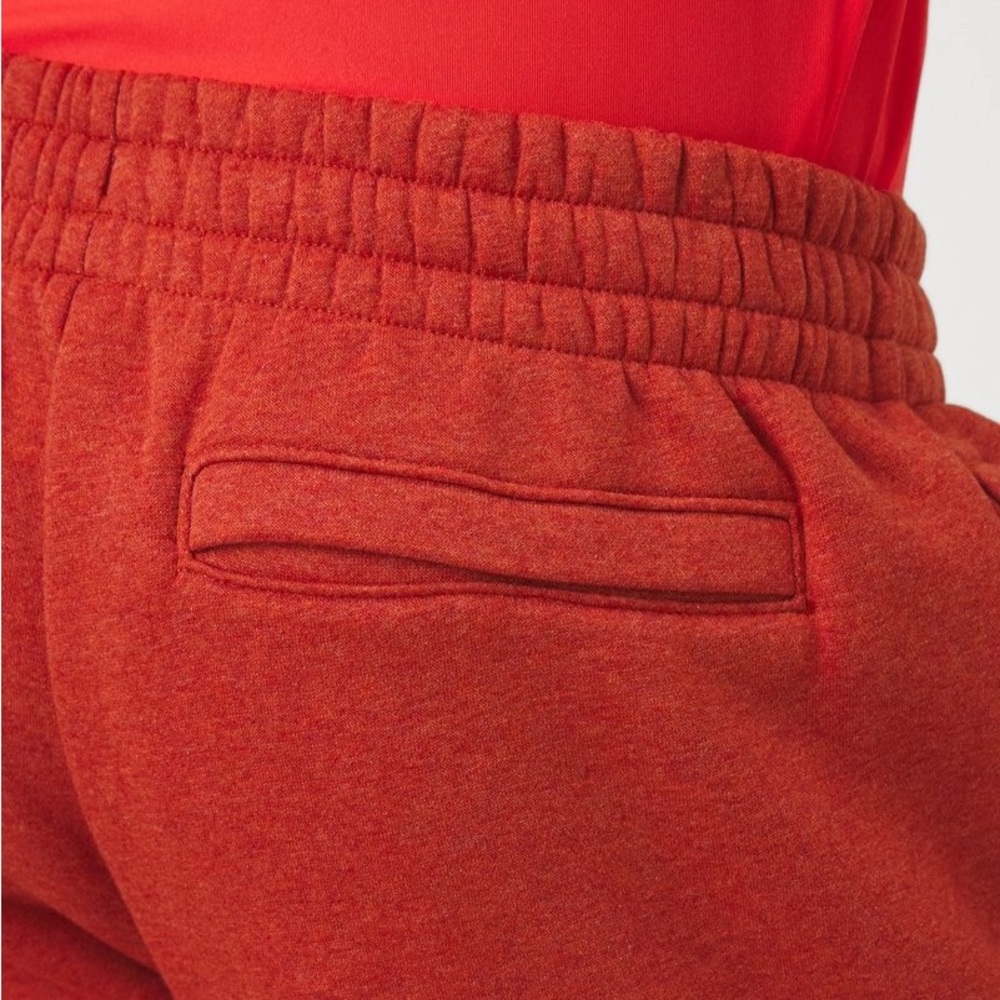 🆕 Under Armour Men's Burnt Orange Fleece Joggers - Picture 6 of 14